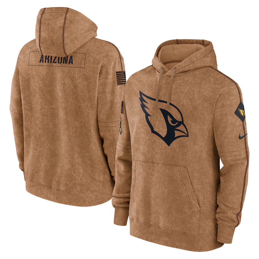 A.Cardinal 2023 Salute To Service Club Pullover Hoodie Cheap sale Birthday and Christmas gifts Stitched American Football Jerseys