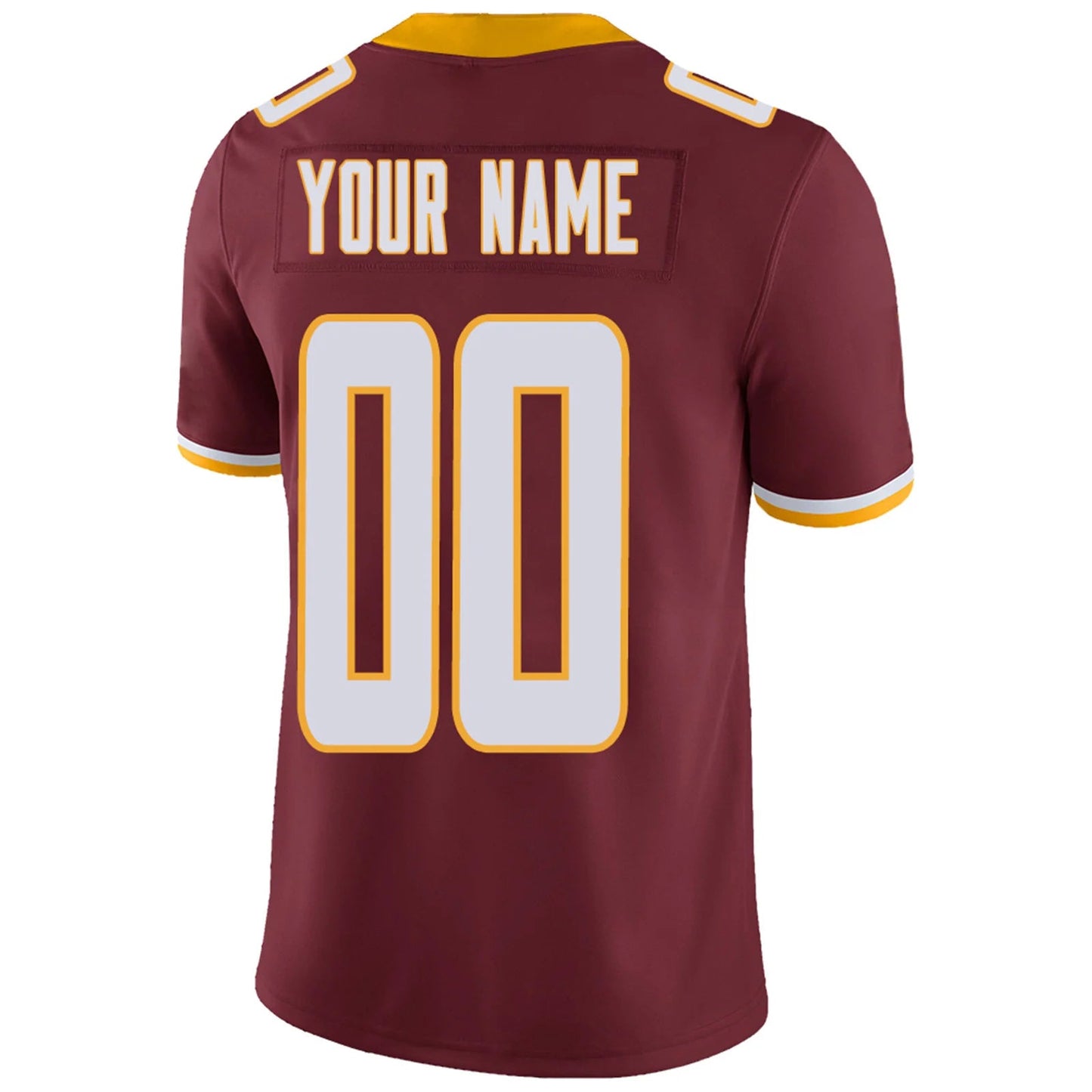 Custom W.Football Team Burgundy Personalized Design Your Own Name and Number for Men Women Youth Footbal Jerseys