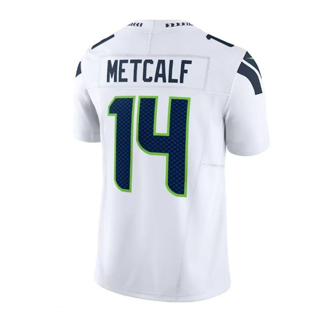 S.Seahawks #14 DK Metcalf Vapor F.U.S.E. Limited Jersey - White Stitched American Football Jerseys