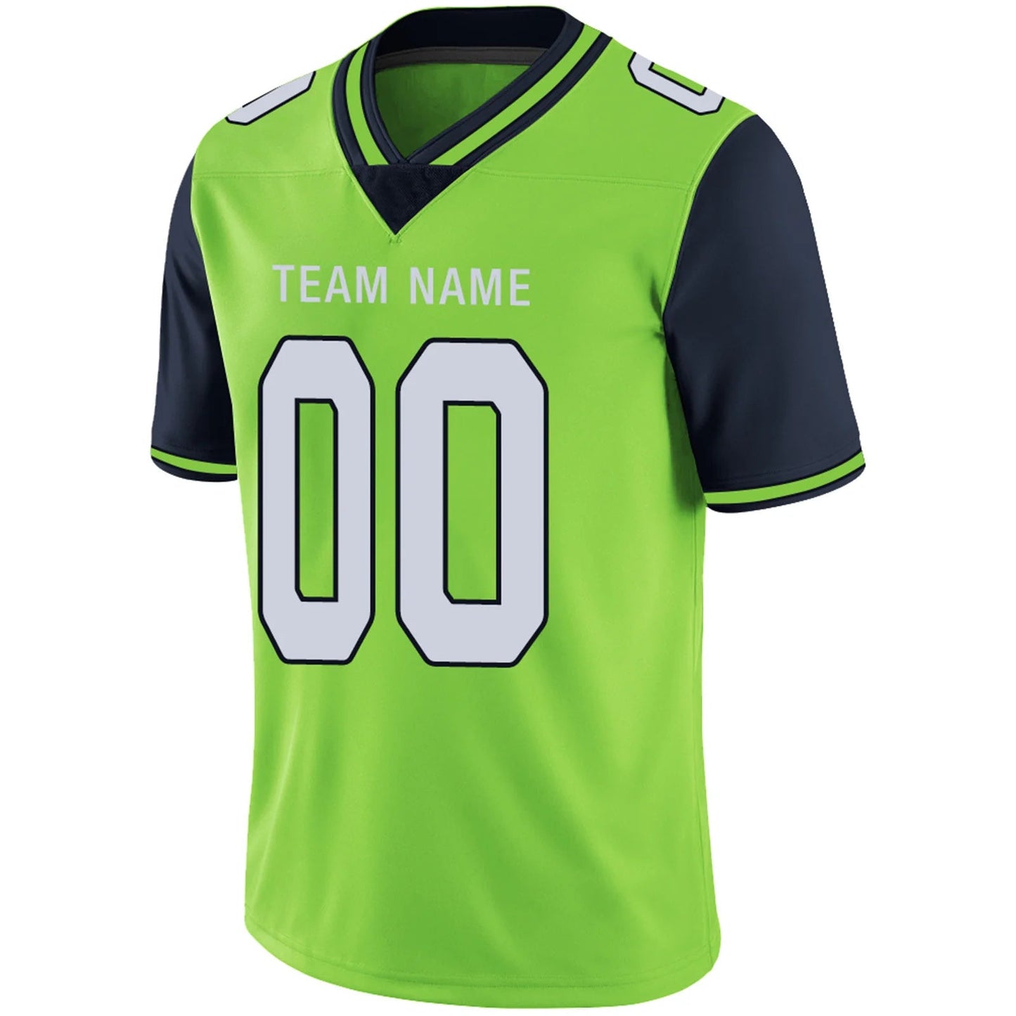 Custom S.Seahawks Green Personalized Design Your Own Name and Number for Men Women Youth Footbal Jerseys