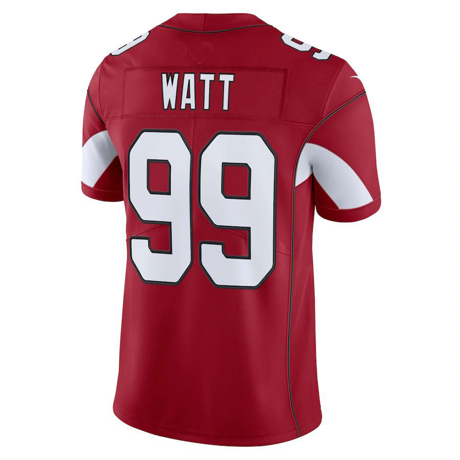 A.Cardinals #99 J.J. Watt Cardinal Vapor Limited Jersey Stitched American Football Jerseys