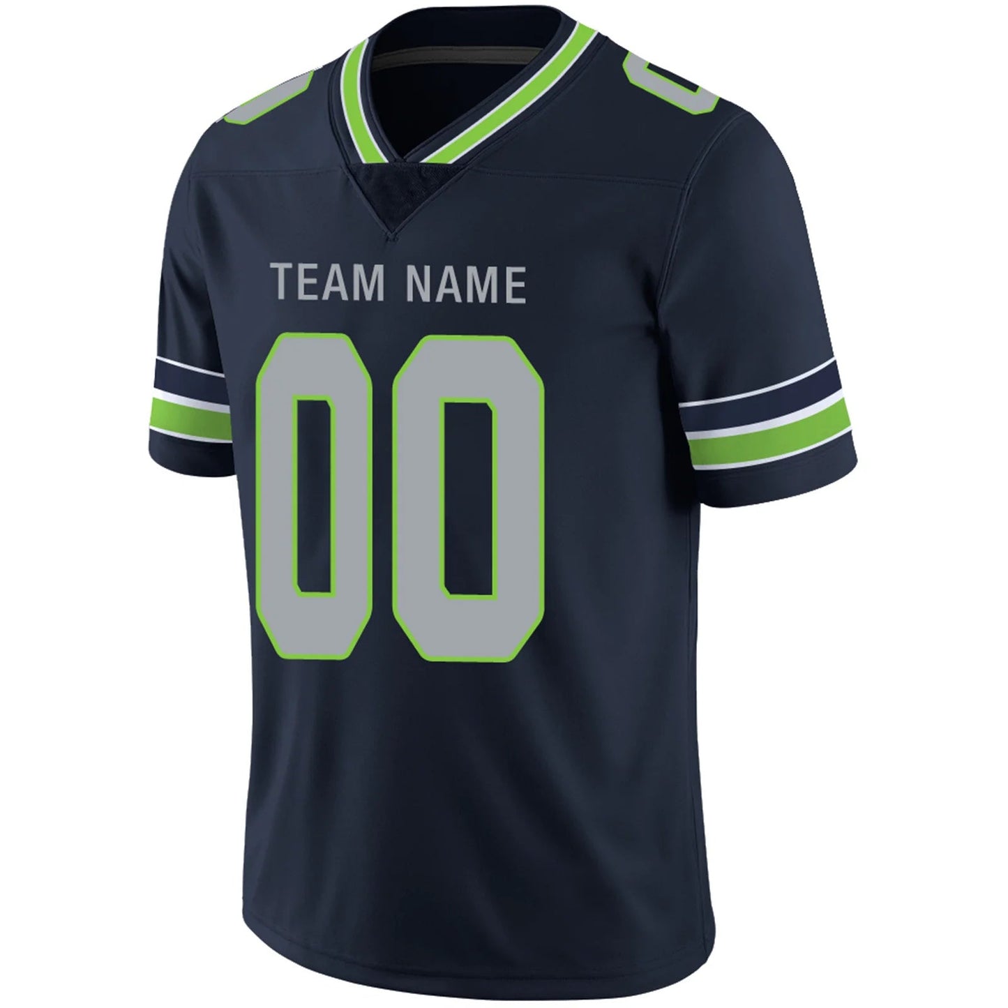 Custom S.Seahawks Navy Personalized Design Your Own Name and Number for Men Women Youth Footbal Jerseys
