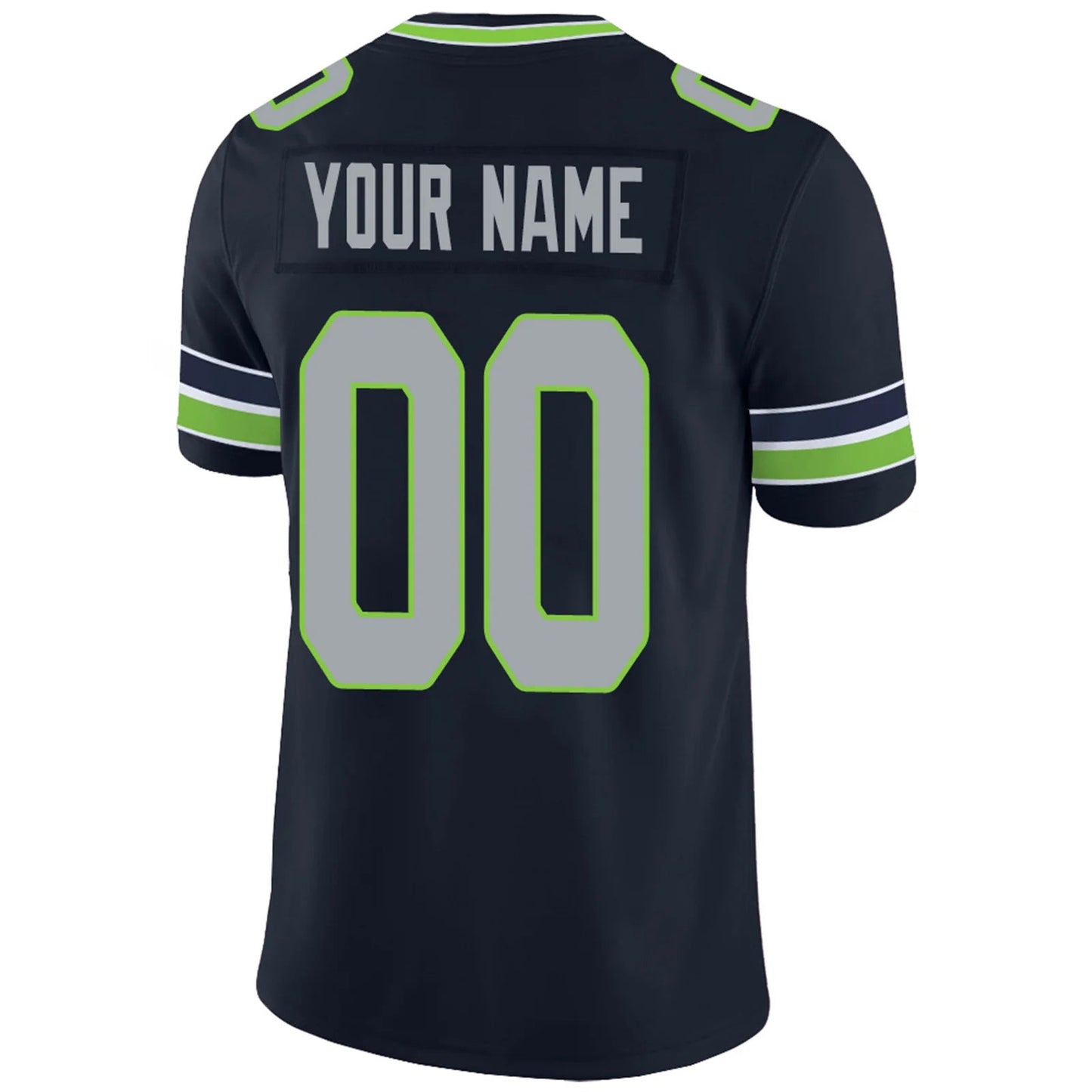 Custom S.Seahawks Navy Personalized Design Your Own Name and Number for Men Women Youth Footbal Jerseys