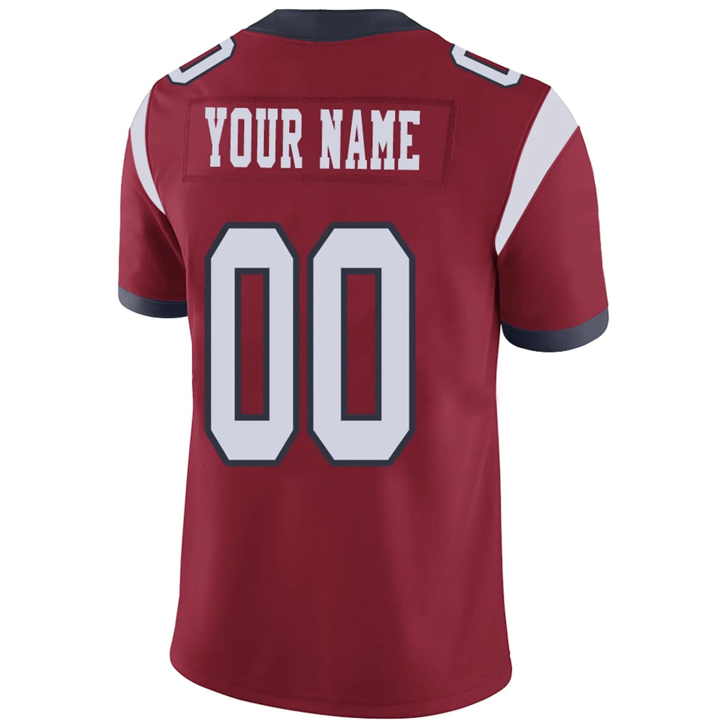 Custom H.Texans Red Personalized Design Your Own Name and Number for Men Women Youth Footbal Jerseys