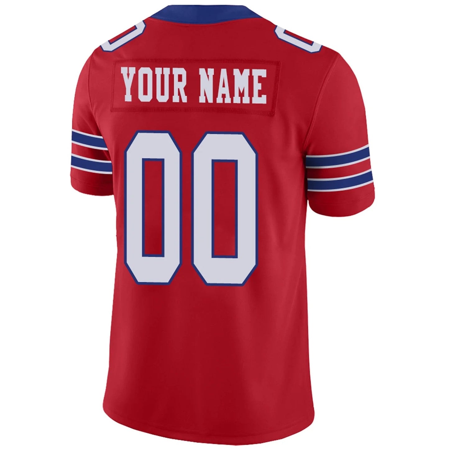 Custom B.Bills Red Personalized Design Your Own Name and Number for Men Women Youth Footbal Jerseys