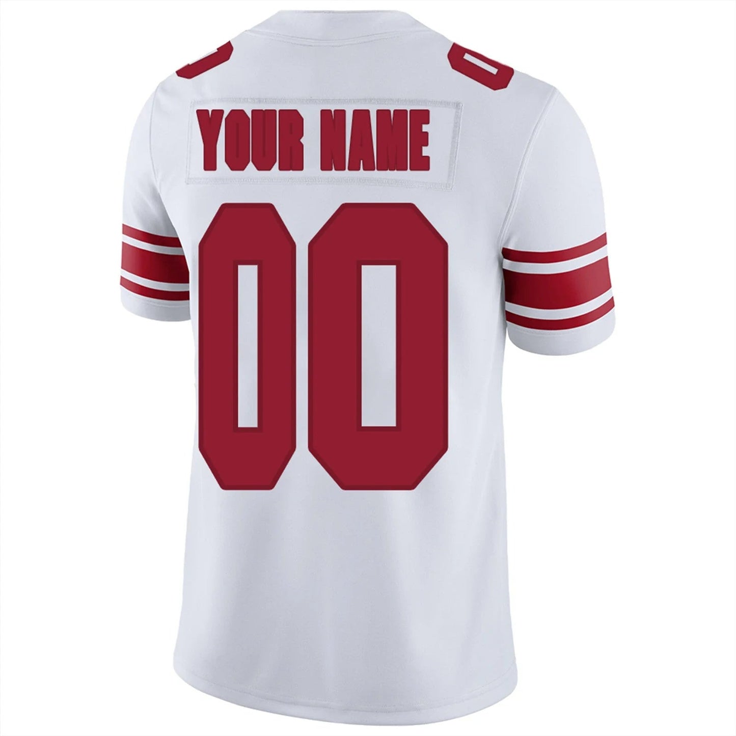 Custom NY.Giants Red Personalized Design Your Own Name and Number for Men Women Youth Footbal Jerseys