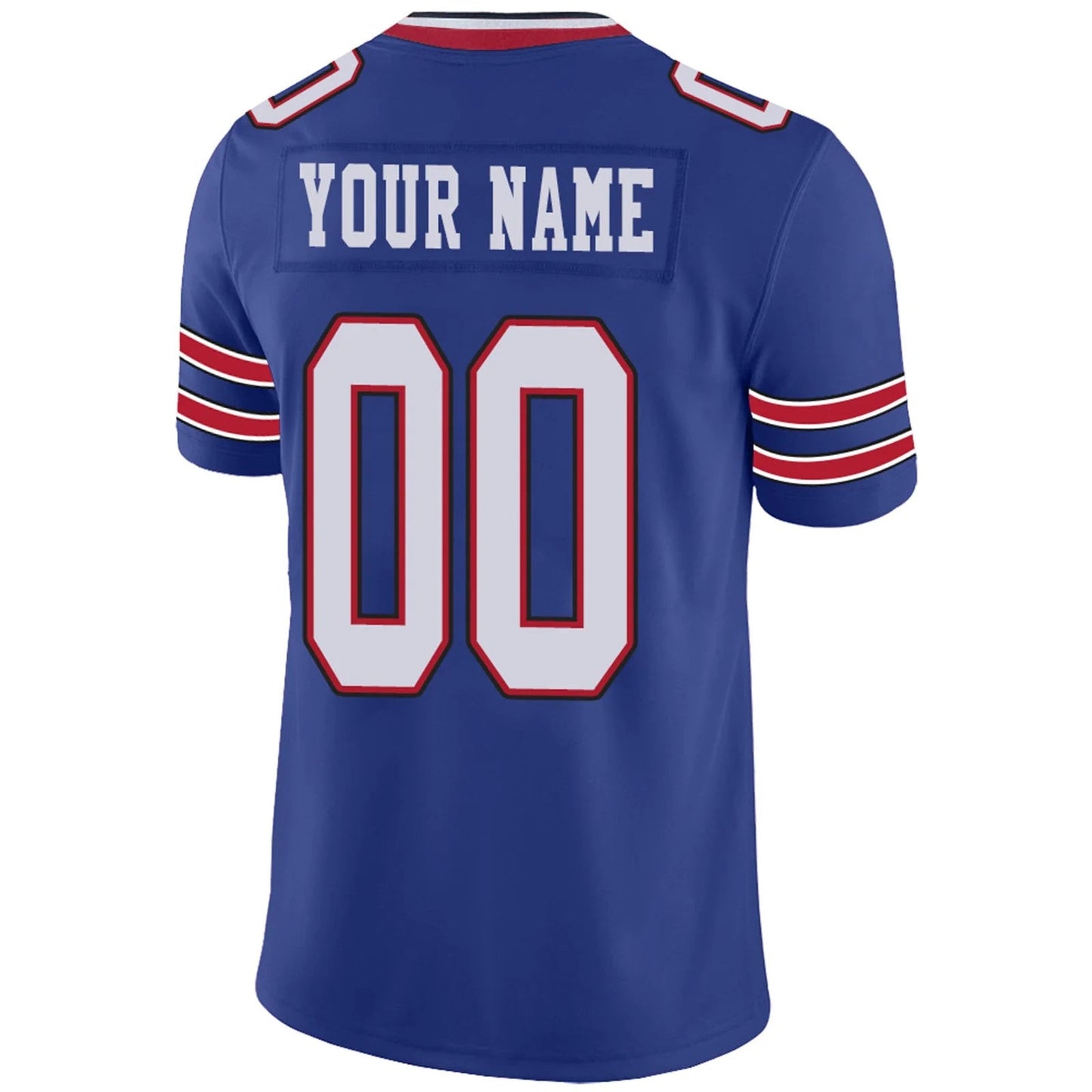 Custom B.Bills Royal Personalized Design Your Own Name and Number for Men Women Youth Footbal Jerseys