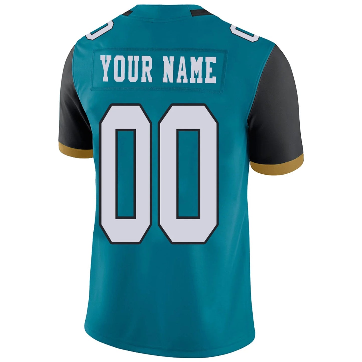 Custom J.Jaguars Teal Personalized Design Your Own Name and Number for Men Women Youth Footbal Jerseys