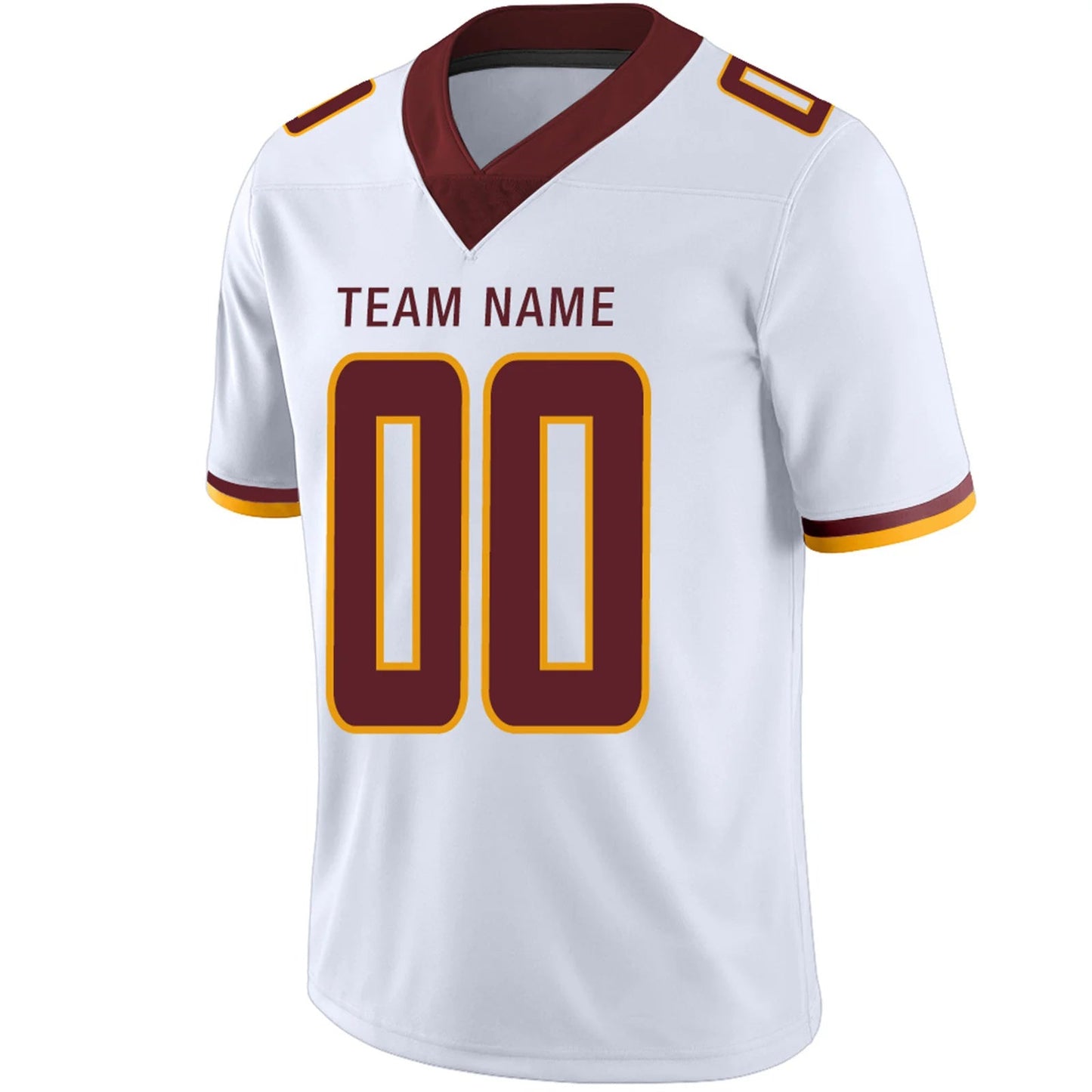 Custom W.Football Team White Personalized Design Your Own Name and Number for Men Women Youth Footbal Jerseys