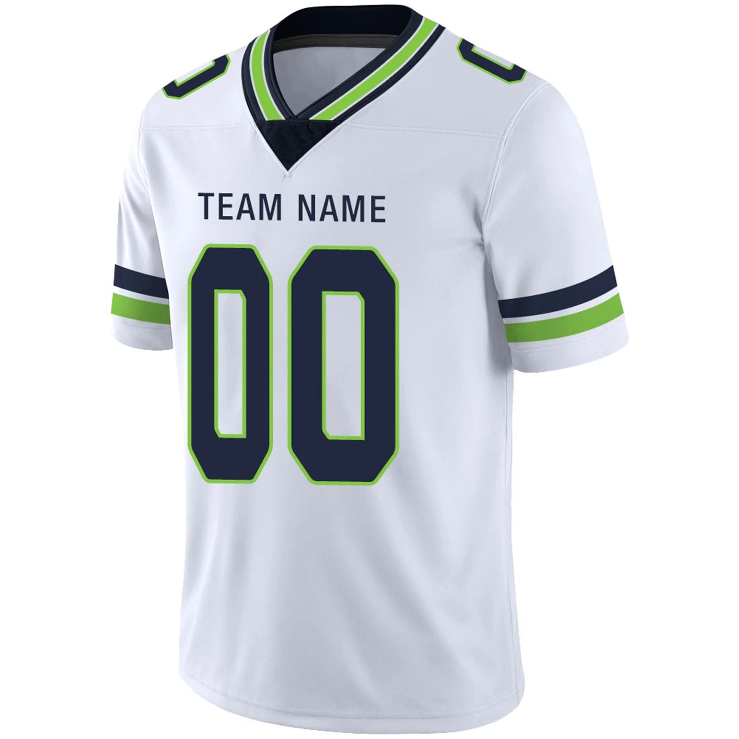 Custom S.Seahawks White Personalized Design Your Own Name and Number for Men Women Youth Footbal Jerseys