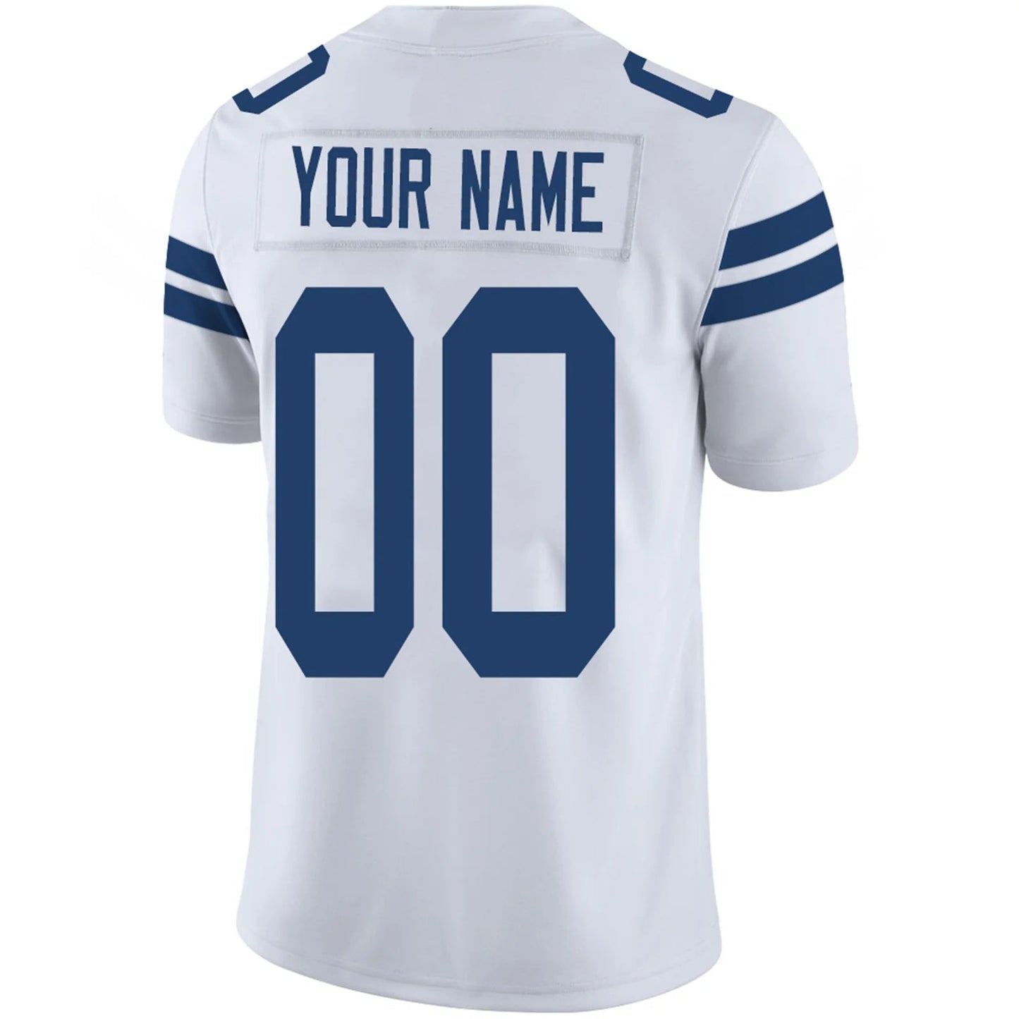 Custom IN.Colts White Personalized Design Your Own Name and Number for Men Women Youth Footbal Jerseys