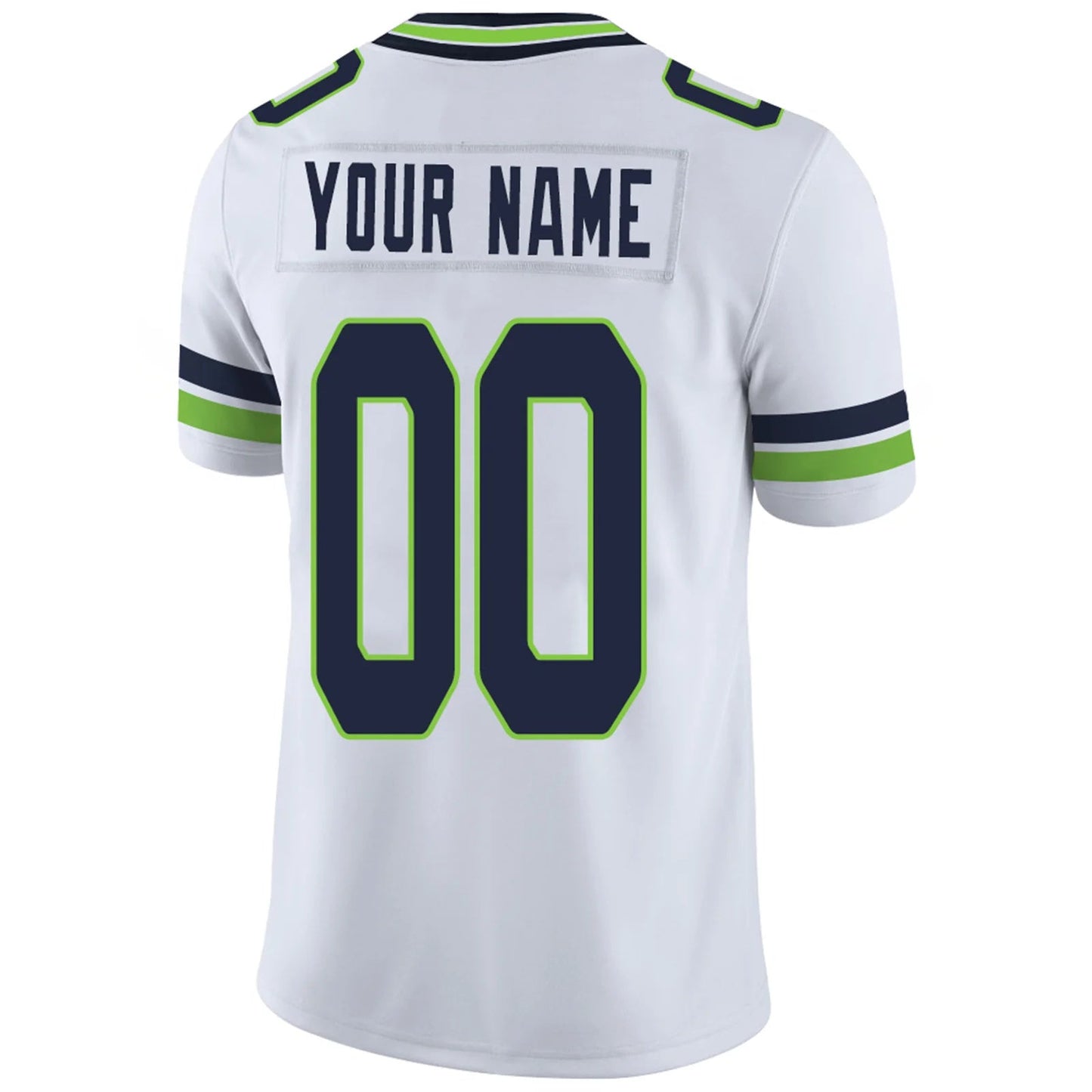 Custom S.Seahawks White Personalized Design Your Own Name and Number for Men Women Youth Footbal Jerseys