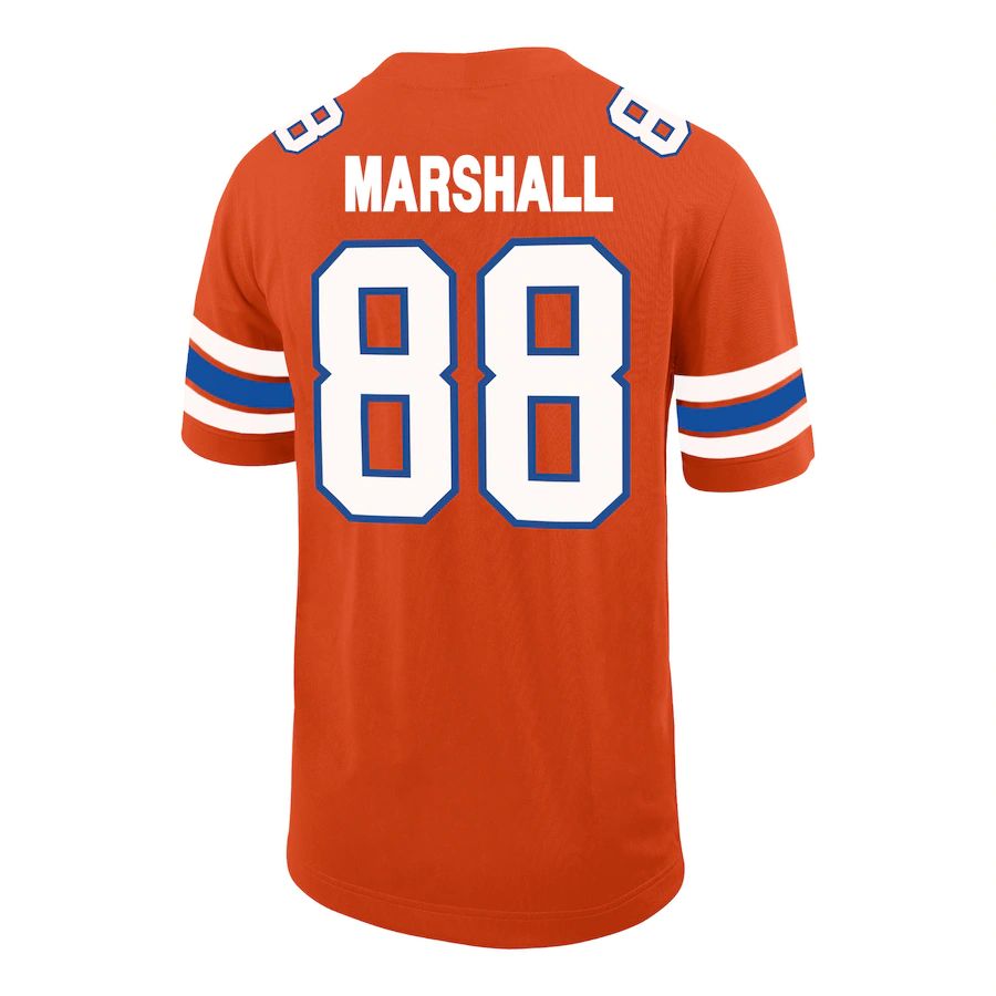 F.Gators #88 Wilber Marshall Jordan Brand Ring of Honor Untouchable Replica Jersey Orange Stitched American College Jerseys