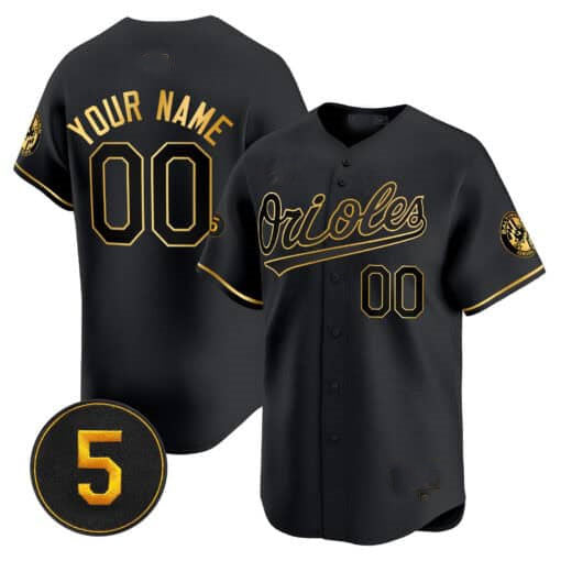 Custom Baltimore Orioles Robinson Patch Vapor Premier Limited ¡§C All Stitched Baseball Jersey