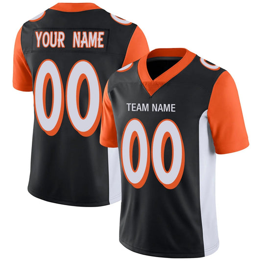 Custom C.Bengals Black Personalized Design Your Own Name and Number for Men Women Youth Footbal Jerseys