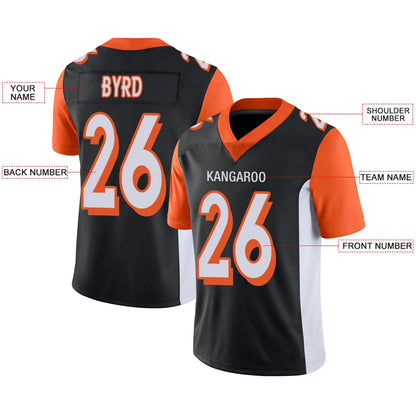 Custom C.Bengals Black Personalized Design Your Own Name and Number for Men Women Youth Footbal Jerseys
