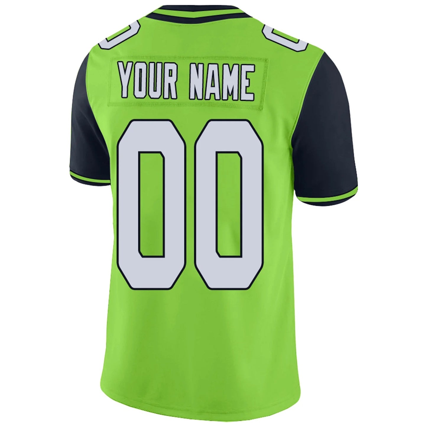 Custom S.Seahawks Green Personalized Design Your Own Name and Number for Men Women Youth Footbal Jerseys