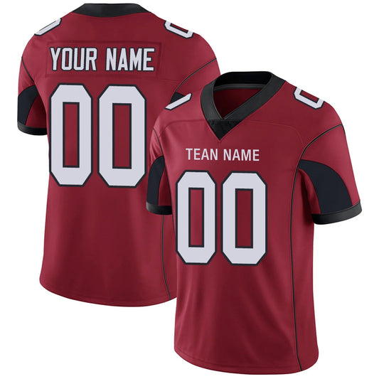 Custom A.Cardinals Red Personalized Design Your Own Name and Number for Men Women Youth Footbal Jerseys