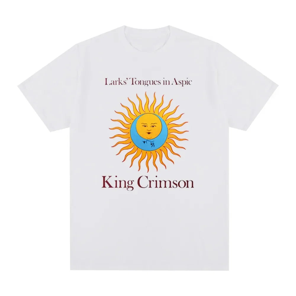King Crimson Rock Music Printed Graphic Band T-shirt Cotton Men T Shirt New TEE TSHIRT Womens Tops