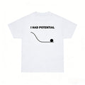 Movie Project Hail Mary “I Had Potential” 100%Cotton Unisex Shirt 2026 Summer New Fashion Y2k Men Short Sleeve Oversized Tshirt