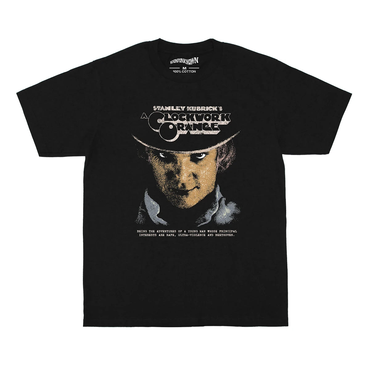 A Clockwork Orange T-Shirt Stanley Kubrick Trainspotting Thelma Louise Movie Retro Cotton Long Sleeves Washed Print Tee Shirt