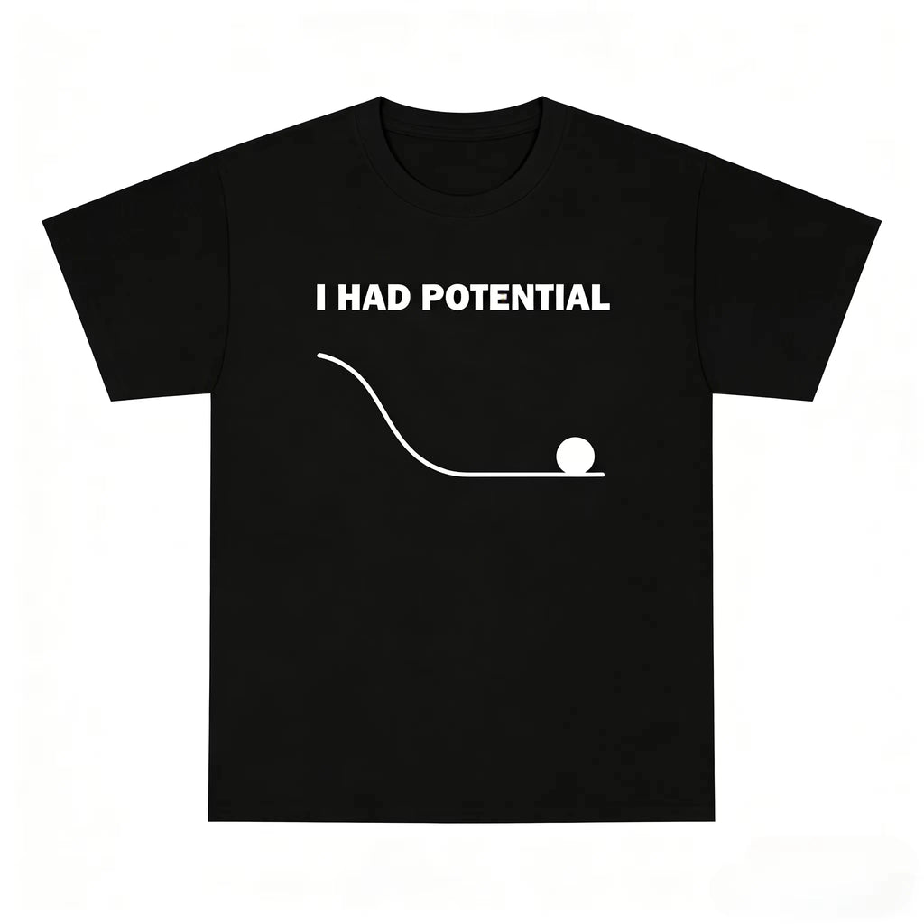 Movie Project Hail Mary “I Had Potential” 100%Cotton Unisex Shirt 2026 Summer New Fashion Y2k Men Short Sleeve Oversized Tshirt