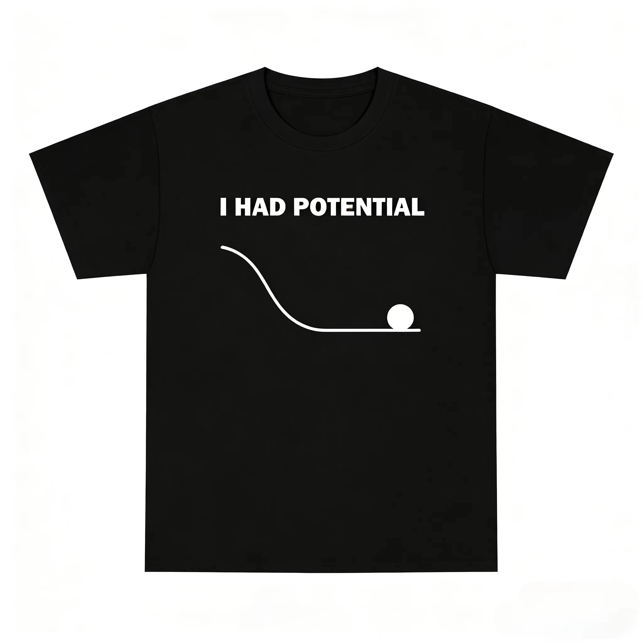 Movie Project Hail Mary “I Had Potential” 100%Cotton Unisex Shirt 2026 Summer New Fashion Y2k Men Short Sleeve Oversized Tshirt