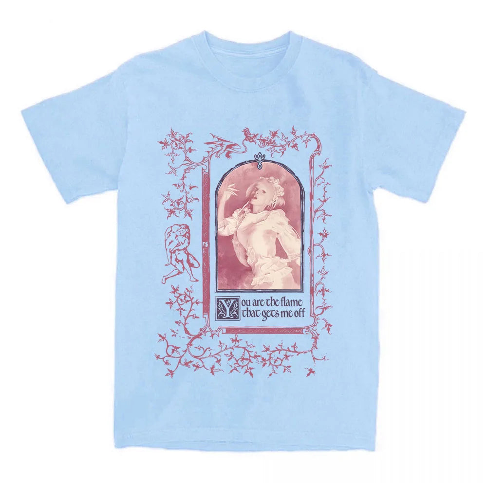Heads T-shirt Short Sleeve Cotton Summer O-neck Tshirts Unisex Streetwear Album Graphic Print Merch Female Tees