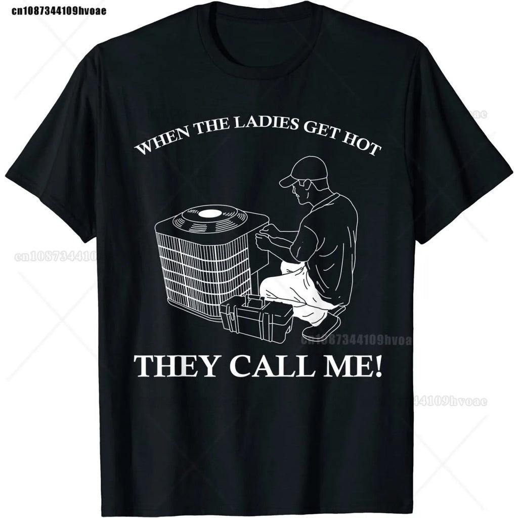 Mens Funny HVAC Tech Design Great Gift Idea Premium T-Shirt