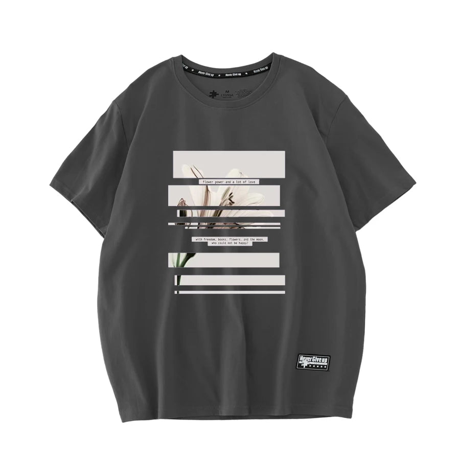 WAVLATII Women New Art Printed T Shirts Female Black 100% Cotton Casual Tees Lady Pink Short Sleeve Tops for Summer WT2226