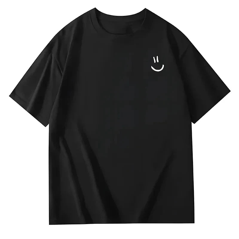 Snoopy Cartoon Anime Women T-shirt Summer Short Sleeve White 100% Cotton Men Tee Shirts Tops 2026 New Fashion Couple Clothing