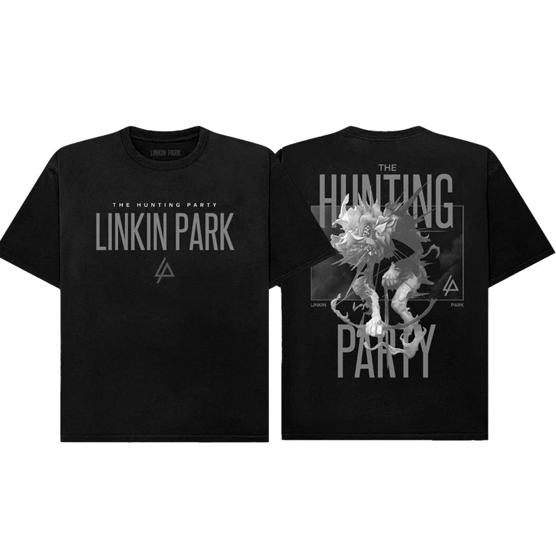 2025 Linkin Park From Zero New Album Tour Surrounding Women Plus Size Short Sleeve T-shirt Rock Fan Support T-shirt Clothing