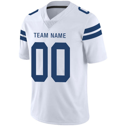 Custom IN.Colts White Personalized Design Your Own Name and Number for Men Women Youth Footbal Jerseys